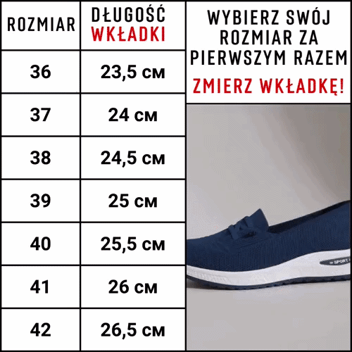 Slipon Sport - Niebieski